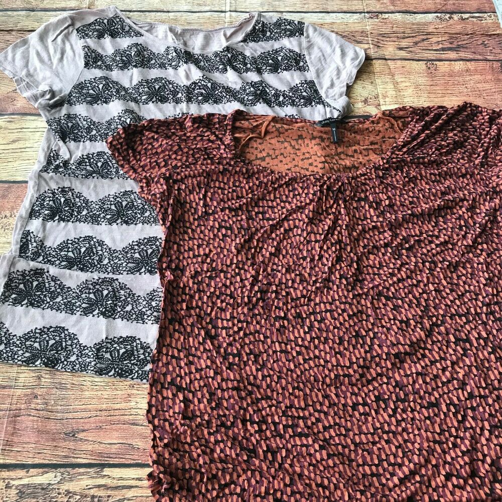 Daisy Fuentes Loft Women Shirt Bundle M